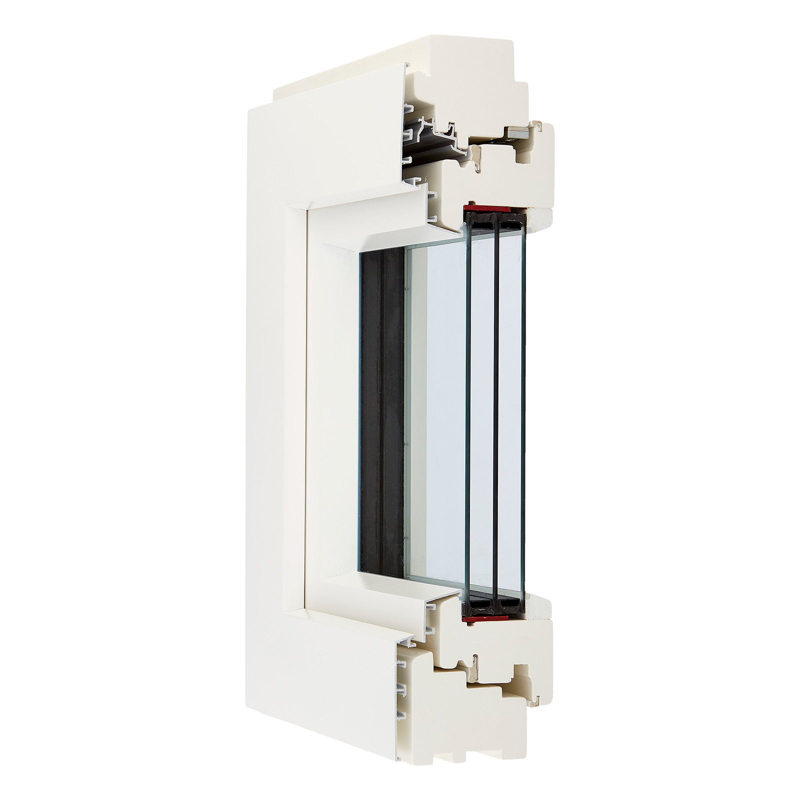 Holz-Aluminium Querschnitt